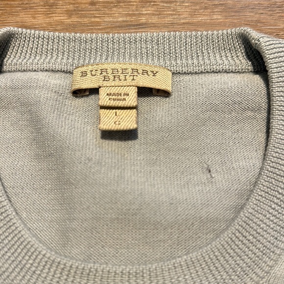 Burberry pullover sweater size L - Picture 2 of 7